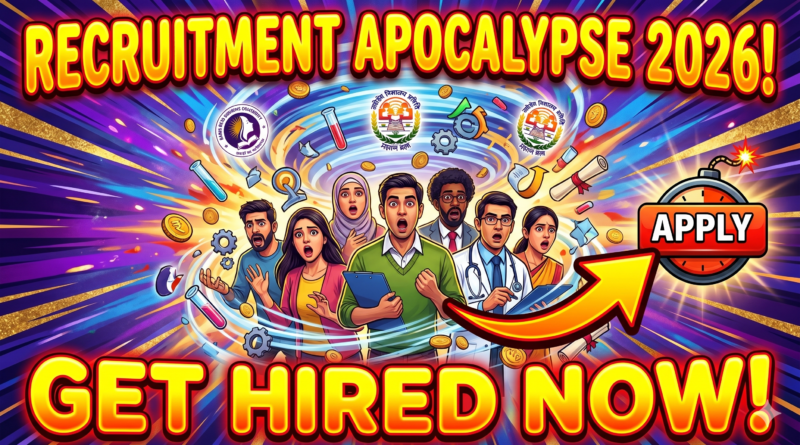 Top 5 Govt & PSU Recruitment Drives (May/June 2026) | CNP Nashik AIIMS RDWU | Apply Now!