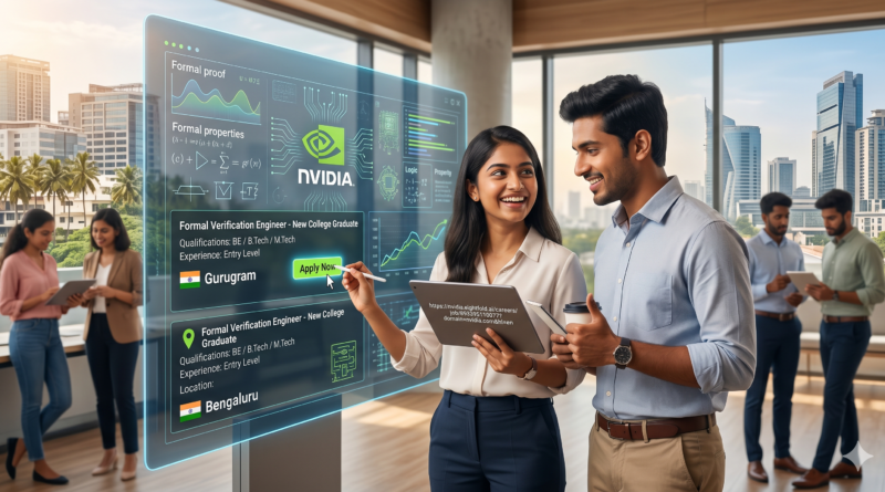 NVIDIA Mega Hiring: Formal Verification Engineer (New College Graduate) | Gurugram & Bengaluru