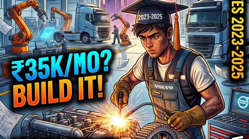 Volvo Group Mega Hiring 2026: Graduate Apprentice Trainee (Mechanical) | ₹20K–35K Stipend | Bangalore
