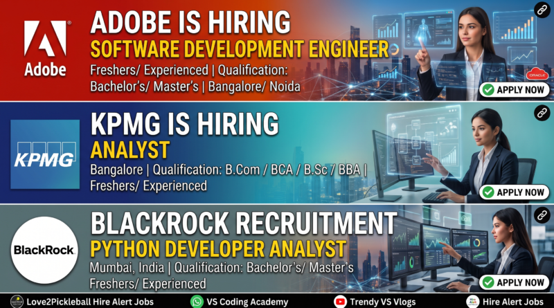 BlackRock Hiring Python Developer Analyst in Mumbai