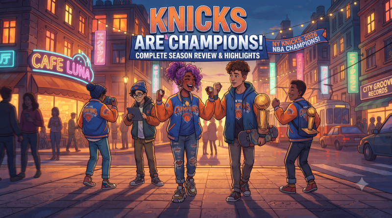 NBA 2026 — New York Knicks Are Champions! Complete Season Review and Highlights